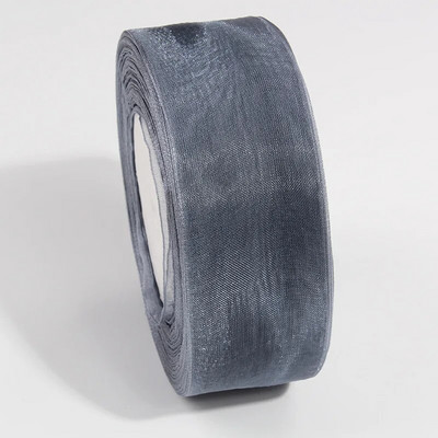 27 spalvų pasirinkimas (10 metrų / aikštelė) 3/4 colių (20 mm) plačios organzos juostelės Didmeninė prekyba dovanų pakavimo dekoravimo juostelėmis