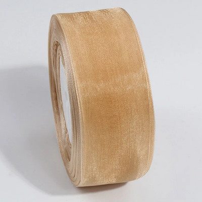 27 spalvų pasirinkimas (10 metrų / aikštelė) 3/4 colių (20 mm) plačios organzos juostelės Didmeninė prekyba dovanų pakavimo dekoravimo juostelėmis