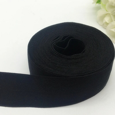 5 yarzi/lot 25mm bandă elastică pliată peste spandex panglică elastică pentru cusut dantelă trim banda din talie accesoriu de îmbrăcăminte