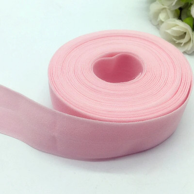 5 yarzi/lot 25mm bandă elastică pliată peste spandex panglică elastică pentru cusut dantelă trim banda din talie accesoriu de îmbrăcăminte