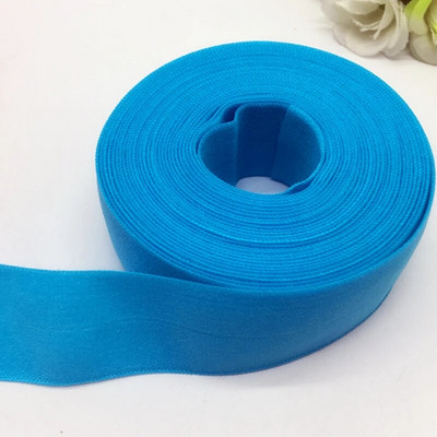 5 yarzi/lot 25mm bandă elastică pliată peste spandex panglică elastică pentru cusut dantelă trim banda din talie accesoriu de îmbrăcăminte
