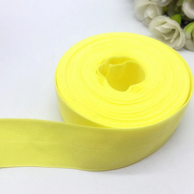 5 yarzi/lot 25mm bandă elastică pliată peste spandex panglică elastică pentru cusut dantelă trim banda din talie accesoriu de îmbrăcăminte