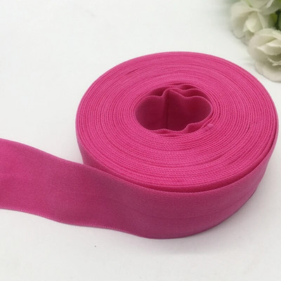 5 yarzi/lot 25mm bandă elastică pliată peste spandex panglică elastică pentru cusut dantelă trim banda din talie accesoriu de îmbrăcăminte