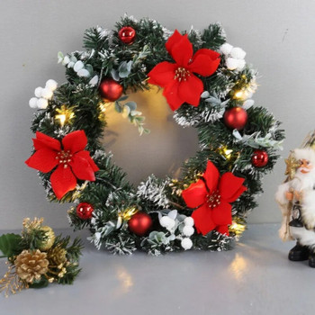 Χριστουγεννιάτικο Led Lighting στεφάνι Φεστιβάλ αποκριών πόρτας ηλεκτρικές διακοσμήσεις Εορταστική διακόσμηση σπιτιού Δώρα των Ευχαριστιών για φίλο