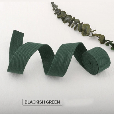 Βαμβακερή καμβά κορδέλα 20/25/38mm/Βαμβακερή κορδέλα Τσάντα σακίδιο πλάτης Αξεσουάρ Εξαρτήματα σακιδίων εξωτερικού χώρου Αρχική DIY Craft