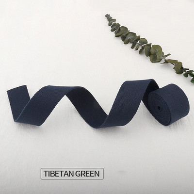 Βαμβακερή καμβά κορδέλα 20/25/38mm/Βαμβακερή κορδέλα Τσάντα σακίδιο πλάτης Αξεσουάρ Εξαρτήματα σακιδίων εξωτερικού χώρου Αρχική DIY Craft