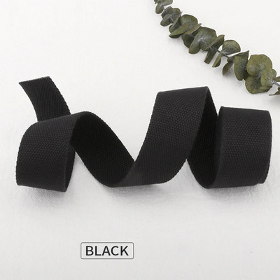 Βαμβακερή καμβά κορδέλα 20/25/38mm/Βαμβακερή κορδέλα Τσάντα σακίδιο πλάτης Αξεσουάρ Εξαρτήματα σακιδίων εξωτερικού χώρου Αρχική DIY Craft