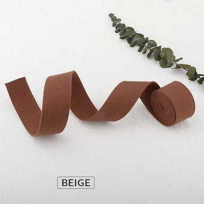 Βαμβακερή καμβά κορδέλα 20/25/38mm/Βαμβακερή κορδέλα Τσάντα σακίδιο πλάτης Αξεσουάρ Εξαρτήματα σακιδίων εξωτερικού χώρου Αρχική DIY Craft