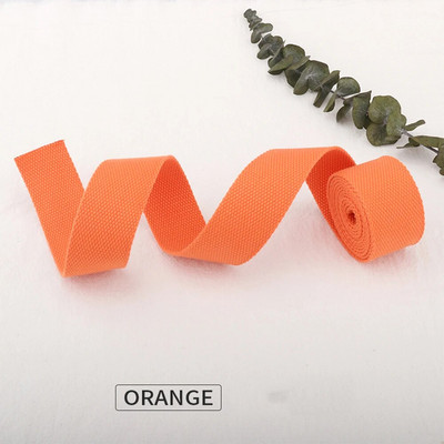 Βαμβακερή καμβά κορδέλα 20/25/38mm/Βαμβακερή κορδέλα Τσάντα σακίδιο πλάτης Αξεσουάρ Εξαρτήματα σακιδίων εξωτερικού χώρου Αρχική DIY Craft