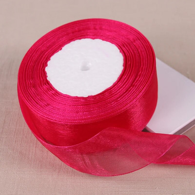 12 χιλιοστά 15 χιλιοστά 20 χιλιοστά 25 χιλιοστά 40 χιλιοστά 50 χιλιοστά Σκούρο πράσινο διάφανες κορδέλες οργάντζα DIY Crafts Ύφασμα Χριστουγεννιάτικη διακόσμηση πάρτι γενεθλίων γάμου