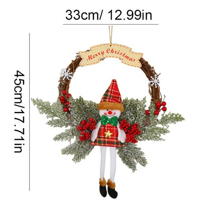 Jõuluvana vaniku kaunistused Jõulupuu marjadega rippuv ripats Häid jõulukaunistusi koju 2024 uusaasta kingitus Navida