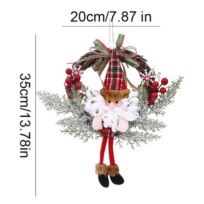 Jõuluvana vaniku kaunistused Jõulupuu marjadega rippuv ripats Häid jõulukaunistusi koju 2024 uusaasta kingitus Navida