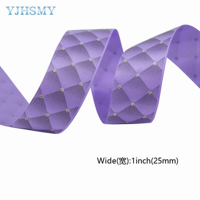 Πουά Glitter Κορδέλα Gingham Κορδέλα διπλής όψης σατέν κορδέλα 1'' x 5 Yd ,Χρήση καρό κορδέλα για συσκευασία δώρου,Διακόσμηση πάρτι