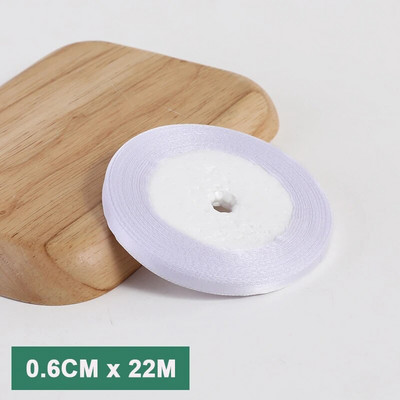 22M/Roll Silk Golden Satin Κορδέλες Διακόσμηση Συσκευασίας Δώρου Κουτί δώρου Κορδέλες DIY Handmade Supplies Κορδέλα