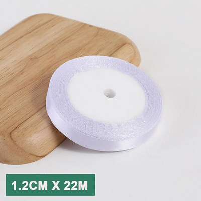 22M/Roll Silk Golden Satin Κορδέλες Διακόσμηση Συσκευασίας Δώρου Κουτί δώρου Κορδέλες DIY Handmade Supplies Κορδέλα