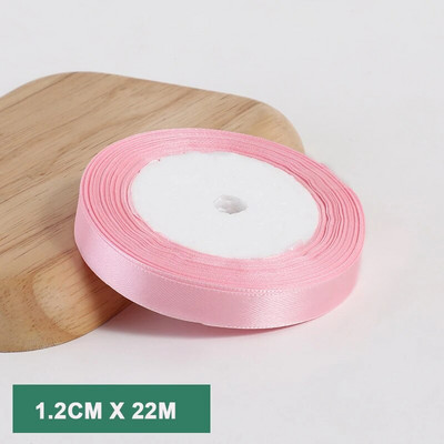 22M/Roll Silk Golden Satin Κορδέλες Διακόσμηση Συσκευασίας Δώρου Κουτί δώρου Κορδέλες DIY Handmade Supplies Κορδέλα