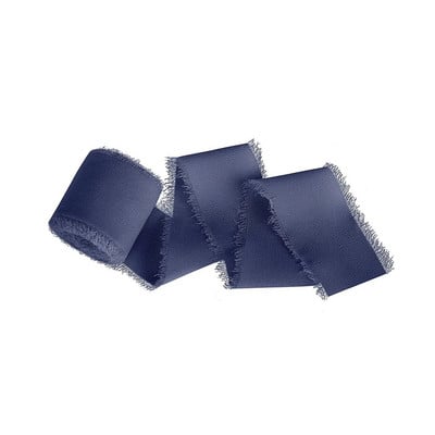 1 rolă de panglică de mătase șifon pentru decorarea nunții invitate 4cmx5M panglici roz trandafiri pentru buchete de mireasă Ambalare cadouri Decor de masă