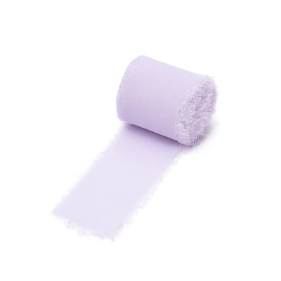 1 rolă de panglică de mătase șifon pentru decorarea nunții invitate 4cmx5M panglici roz trandafiri pentru buchete de mireasă Ambalare cadouri Decor de masă