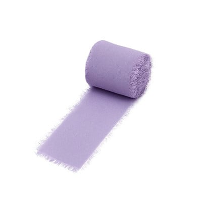 1 rolă de panglică de mătase șifon pentru decorarea nunții invitate 4cmx5M panglici roz trandafiri pentru buchete de mireasă Ambalare cadouri Decor de masă