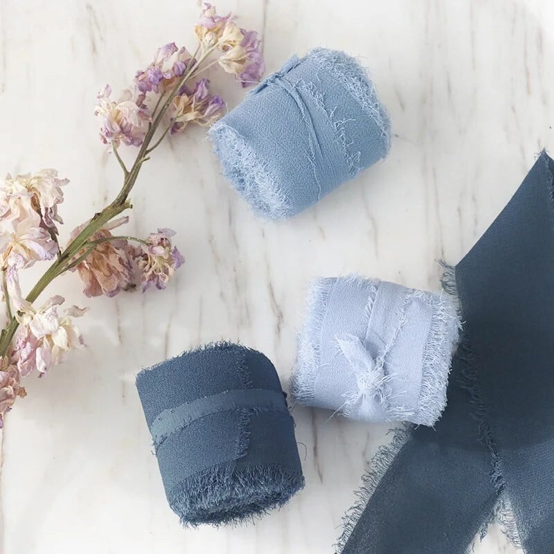 1 rolă de panglică de mătase șifon pentru decorarea nunții invitate 4cmx5M panglici roz trandafiri pentru buchete de mireasă Ambalare cadouri Decor de masă