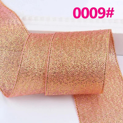 Κορδέλα 25 Yards/Roll Metallic Glitter Κορδέλα Χριστουγεννιάτικη Διακόσμηση Γάμου Φιόγκοι DIY Δώρο συσκευασίας Κρεμμύδι Κορδέλα 6/10/15/25/40MM