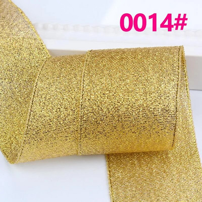 Κορδέλα 25 Yards/Roll Metallic Glitter Κορδέλα Χριστουγεννιάτικη Διακόσμηση Γάμου Φιόγκοι DIY Δώρο συσκευασίας Κρεμμύδι Κορδέλα 6/10/15/25/40MM