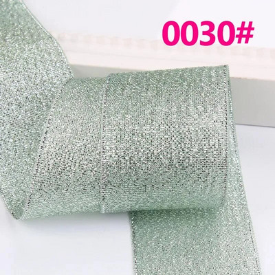 Κορδέλα 25 Yards/Roll Metallic Glitter Κορδέλα Χριστουγεννιάτικη Διακόσμηση Γάμου Φιόγκοι DIY Δώρο συσκευασίας Κρεμμύδι Κορδέλα 6/10/15/25/40MM