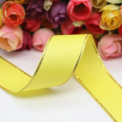 5 jardi 10 MM/25 MM/38 MM kuldse sädemega sädelev pael juuksepaelte jaoks / kingituste pakkimine. DIY käsitsi valmistatud materjalid Y19042101