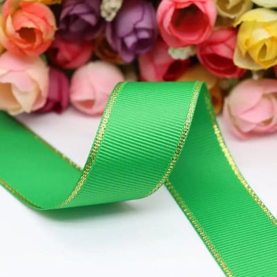 5 jardi 10 MM/25 MM/38 MM kuldse sädemega sädelev pael juuksepaelte jaoks / kingituste pakkimine. DIY käsitsi valmistatud materjalid Y19042101