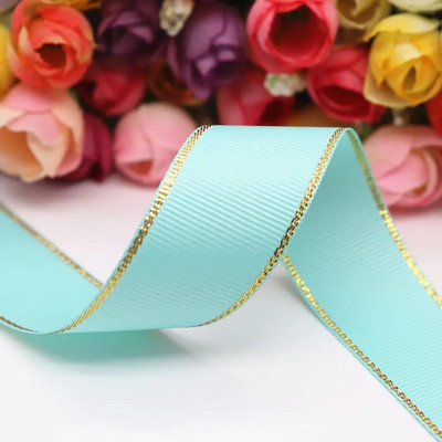 5 jardi 10 MM/25 MM/38 MM kuldse sädemega sädelev pael juuksepaelte jaoks / kingituste pakkimine. DIY käsitsi valmistatud materjalid Y19042101