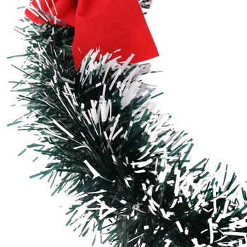 2/1 бр. Коледни венец Изкуствени висулки Направи си сам Коледно дърво Гирлянди Лози Врата Орнаменти за окачване на стена Коледна новогодишна украса