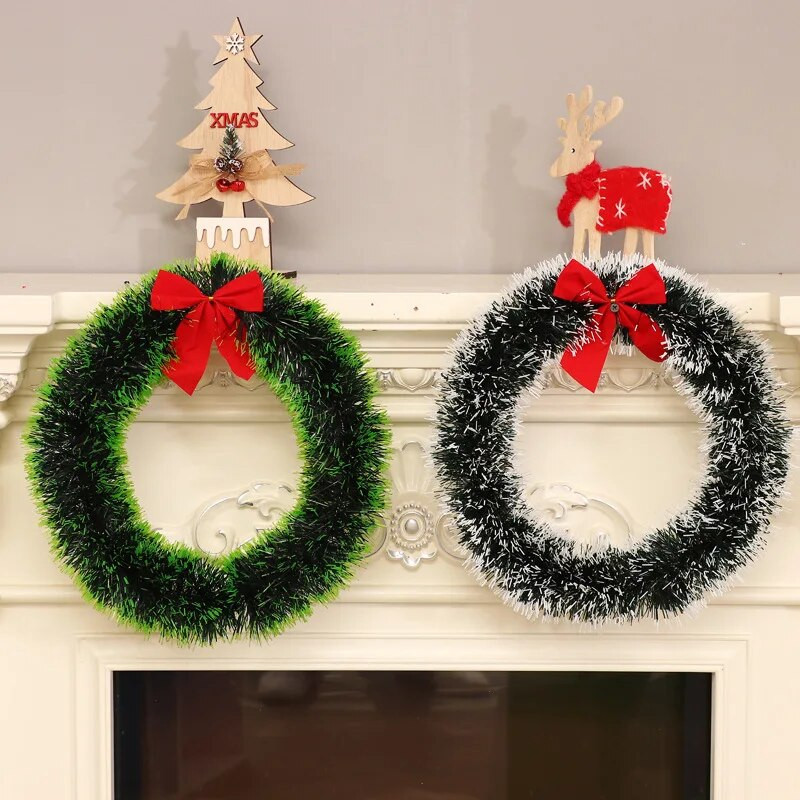 2/1 tk Jõulupärg Kunstlikud ripatsid DIY jõulupuu vanikud viinapuud Ukse seinarippuvad kaunistused jõulude uusaasta kaunistused