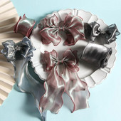 1/5/10 Yards of Magic Gyöngyös, könnyű szegélyfonal, barkácsolás, kézzel készített hajkiegészítő szalag masni sellő hullámos szegélyű halfarkú fonalszalag