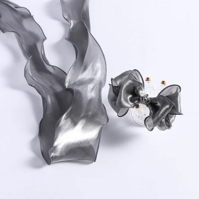 1/5/10 Yards of Magic Gyöngyös, könnyű szegélyfonal, barkácsolás, kézzel készített hajkiegészítő szalag masni sellő hullámos szegélyű halfarkú fonalszalag