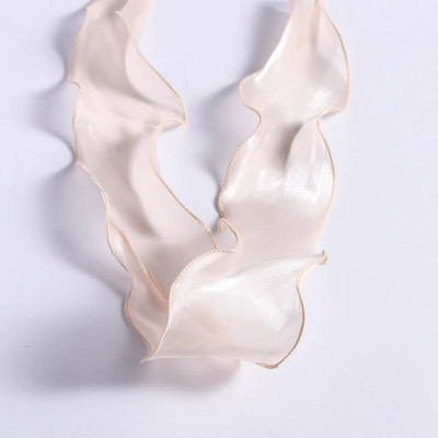 1/5/10 Yards of Magic Gyöngyös, könnyű szegélyfonal, barkácsolás, kézzel készített hajkiegészítő szalag masni sellő hullámos szegélyű halfarkú fonalszalag