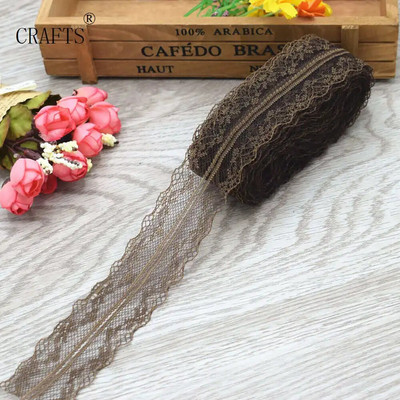 Uus! 10 jardi kaunis pitslint, laius 3,8 cm, isetegemise kaunistustarvikud, pühadekaunistused