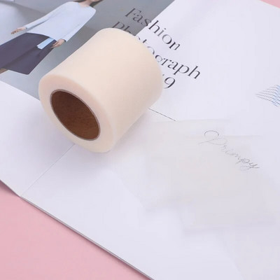 6 cm * 25 jardi / rullītis DIY Craft Soild Tille audums Dāvanu bantīšu iepakojums Lente Big Bow Lentes Kakls Floret Till Lentes Roll Vairumtirdzniecība