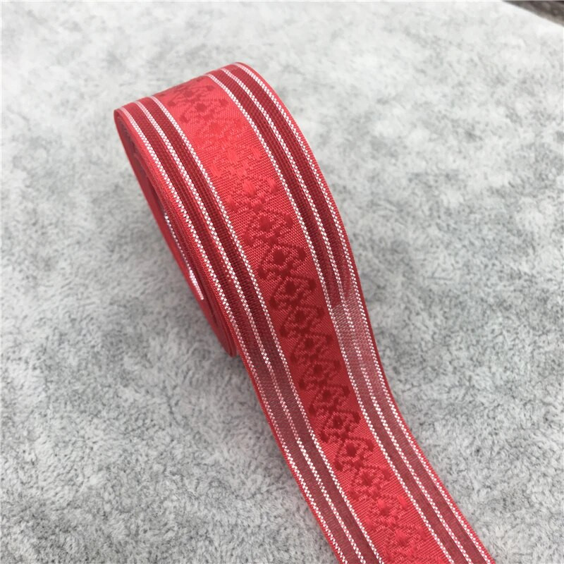 5 jardi 1" 25 mm sädelev organza lint vibu juuksed pulmapidu jõulukaunistus pits käsitöö