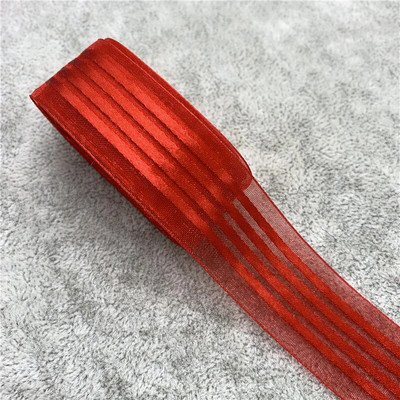 5 jardi/lote 25 mm satīna malas organzas lente priekšgala matiem kāzu Ziemassvētku dekorēšanai mežģīņu amatniecībai, DIY dāvanu komplekts