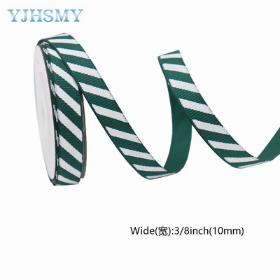 Karácsonyi Grosgrain szalag piros fehér csíkos 5 yard karácsonyi lakberendezéshez, ajándékcsomagoláshoz, masnikészítés, koszorúk, barkácsolás