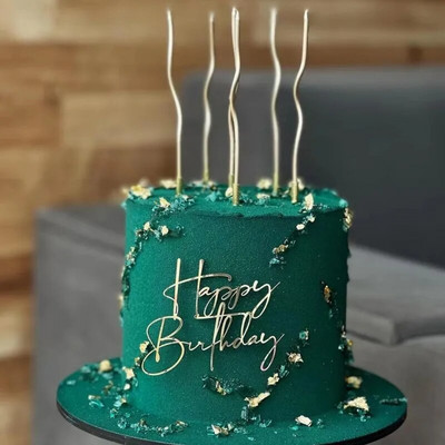 Happy Birthday Cake Topper Side Acrylic for Happy Birthday Cake Topper Acrylic Butterfly Party Cake Decoration