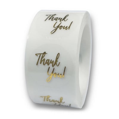 100–500 vnt. 1 colio dovanų permatomas sandariklis padėkos lipdukai dizaino iškarpų albumų festivalio gimtadienio dekoracijų etiketės