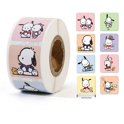 Mieli lipdukai 100-500 vnt. Gyvūnų padėkos lipdukai Triušis dramblys Dovana Dekoras Antspaudų etiketės Vaikų apdovanojimų dienoraščio iškarpų knygelė Kanceliarinės prekės