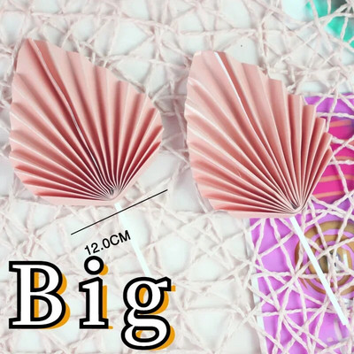 Palmių lapų torto viršelis su gimtadieniu, ietis, vestuvių kepimo desertas, vakarėlis