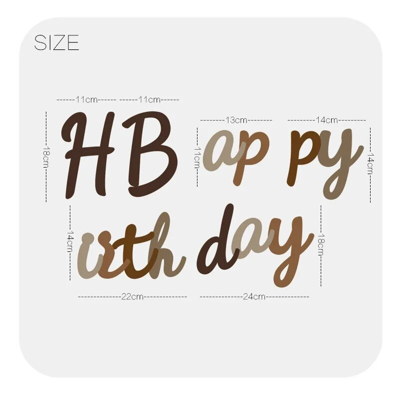 1 rinkinys 2,5 mln. mielas meškiuko girliandos dėžutės su gimtadieniu reklamjuostės vaikams Meškiuko tematikos gimtadienio vakarėlio dekoravimo reikmenys Kambario dekoras