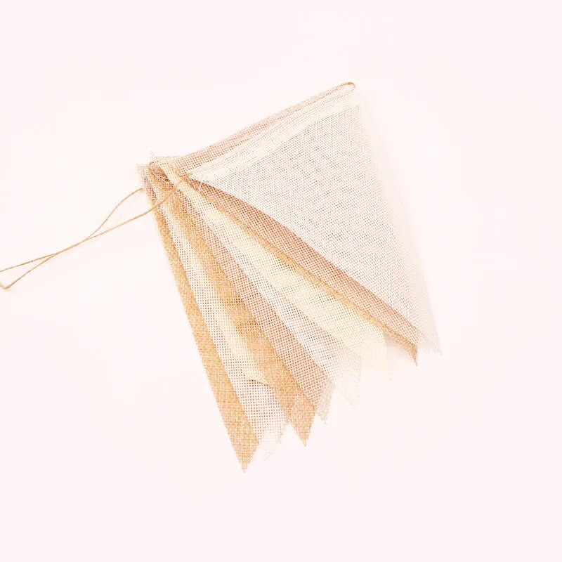 Vaikų pirmojo gimtadienio skalbiniai Khali reklamjuostės Vestuvių Kavos kremo vimpelų dekoravimas Kūdikių dušo audeklo girlianda