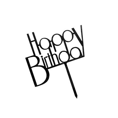 INS originalios auksinės rožinės spalvos su gimtadieniu tortų tvarsčiai akriliniai gimtadienio tortų papuošimai, skirti vaikų gimtadienio vakarėliui papuošti