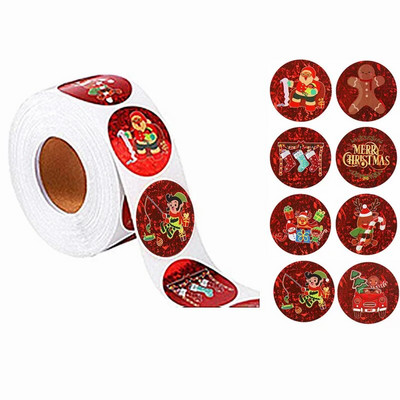 500 vnt Apvalios etiketės Kraftpopieriaus padėkos lipdukai Dražei saldainių maišeliai gėlių dovanų dėžutės tortų dėžutės ir pakuotės vestuviniai lipdukai