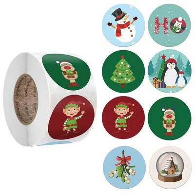 500 vnt Apvalios etiketės Kraftpopieriaus padėkos lipdukai Dražei saldainių maišeliai gėlių dovanų dėžutės tortų dėžutės ir pakuotės vestuviniai lipdukai