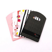 50 vnt. / partijos kelių modelių mažas plastikinis maišelis 9x15 cm butiko dovanų maišelis su rankenomis Gražūs žavesiai Auskarai Papuošalų pakavimo maišeliai